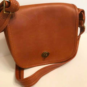Leather Coach Cowhide Purse